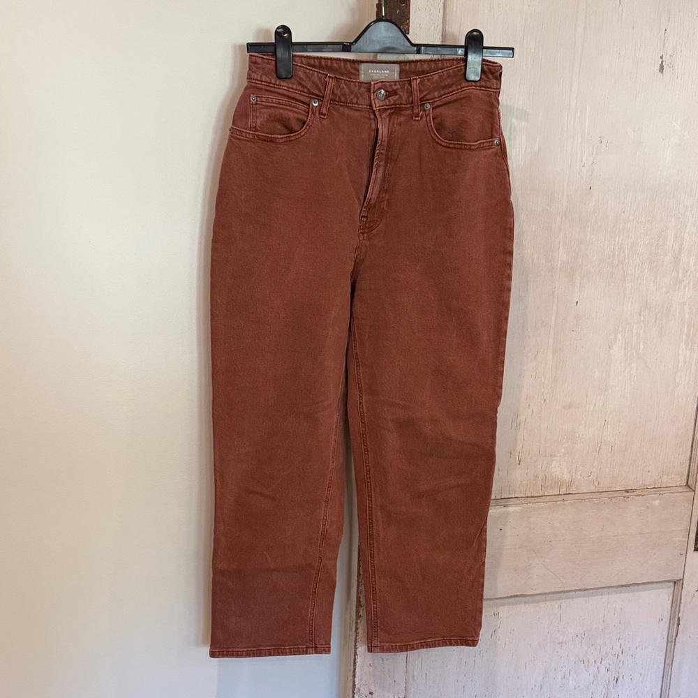 Everlane Women's Terracotta Straight Leg Jeans